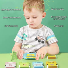 Early Education Talking Flash Card Learning Toy, Electronic Preschool English Audio Book Machine Gift for Kids