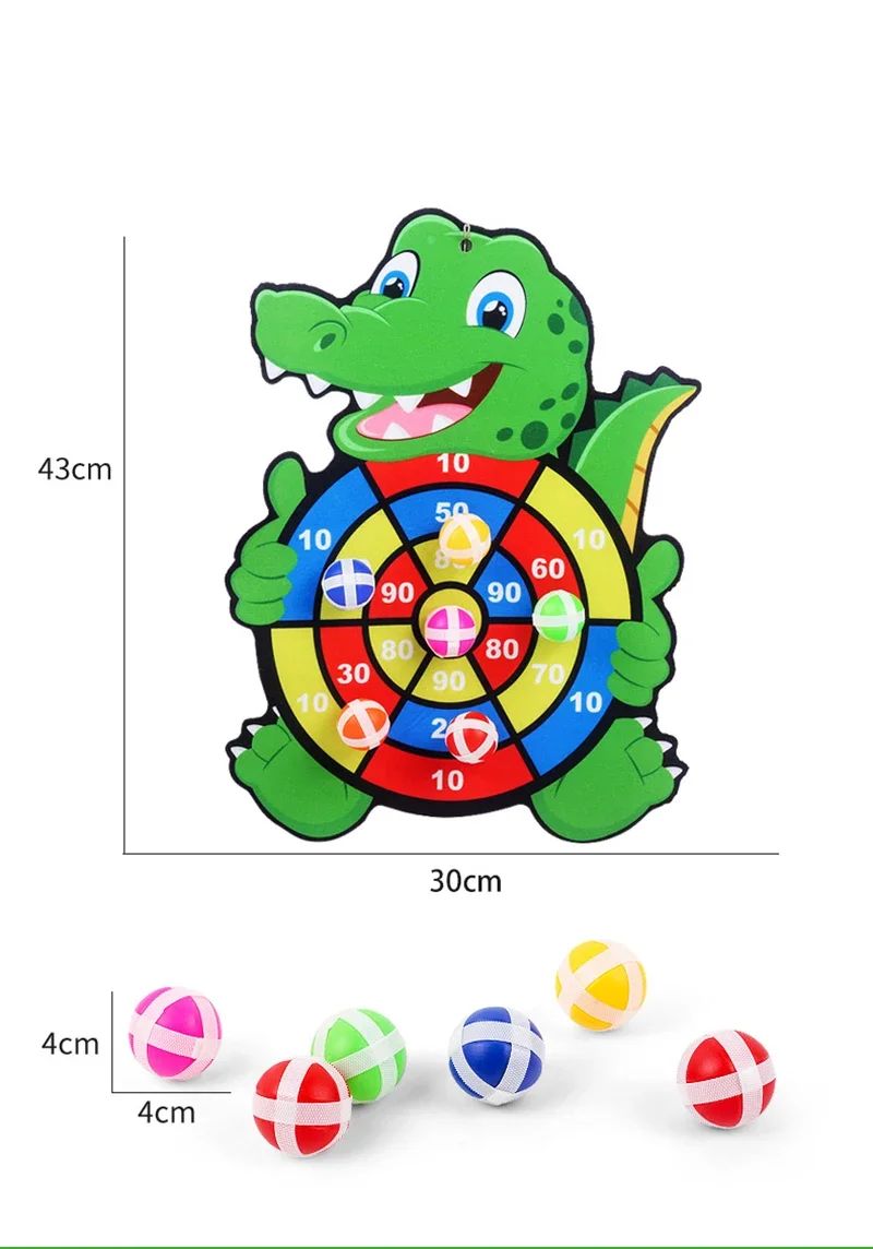 Educational Dart Board Baby Dart Indoor Sports Child Montessori Games for Children