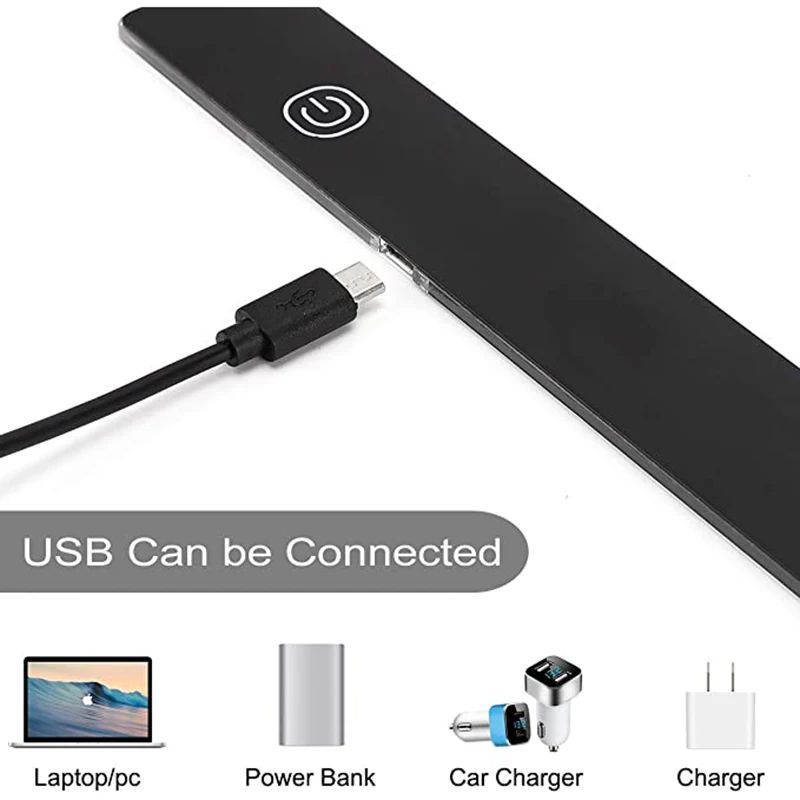 New A4 Three Level Dimmable Led Light Pad Drawing Board Tracing Table Light Box Eye Protection Easier for Diamond Painting